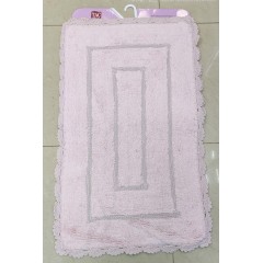 Набор ковриков в ванную комнату из хлопка (celebhe_pembe_extra)