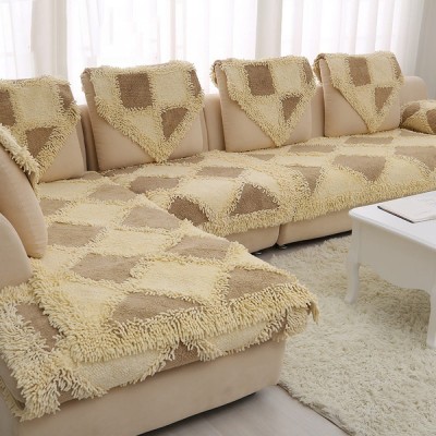 Комплект лапша диван 0.7x2.3 и 2 кресла 0.7x1.5 (темно-бежевый-коричневый)